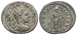 Elagabalus (218-222). AR Antoninianus (23mm, ... 