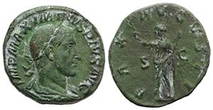Maximinus I (235-238). Æ Sestertius (30mm, ... 