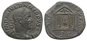 Philip I (244-249). Æ Sestertius (28mm, ... 