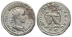 Volusian (251-253). Seleucis and Pieria, ... 