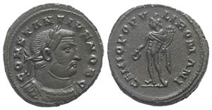 Constantius I (Caesar, 293-305). Æ Follis ... 