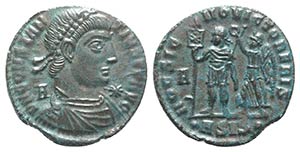 Vetranio (AD 350). Æ (23mm, 5.12g, 12h). ... 