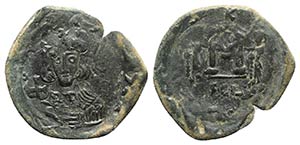 Constantine IV (668-685). Æ 40 Nummi (27mm, ... 