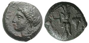 Sicily, Alaisa Archonidea, c. 325-317 BC. Æ ... 