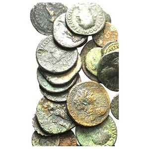 Lot of 27 mixed Æ coins, including 3 Greek, ... 