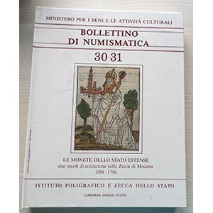 Bollettino di Numismatica n 30-31 ... 