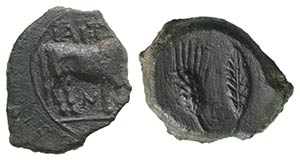 Sicily, Iaitos, c. 330-260 BC BC. Æ ... 