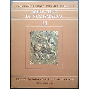 Bollettino di Numismatica 13. Ministero per ... 