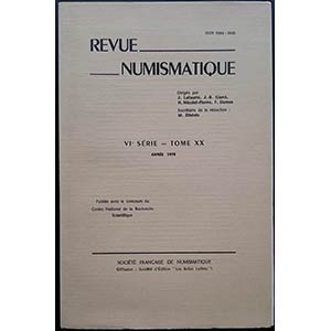 Revue Numismatique - VI Serie Tome XV Annee ... 