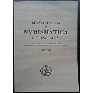 Rivista Italiana di Numismatica e Scienze ... 