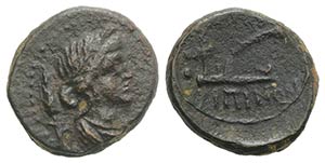 Sicily, Kentoripai, c. 2nd century BC. Æ ... 