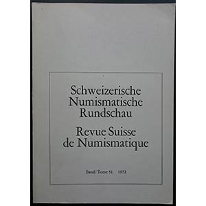 Schweizerische Numismatische Rundschau – ... 