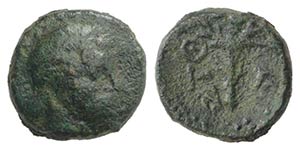 Sicily, Kentoripai, early 1st century BC. Æ ... 