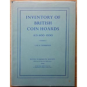 Thompson J.D.A., Inventory of British Coin ... 
