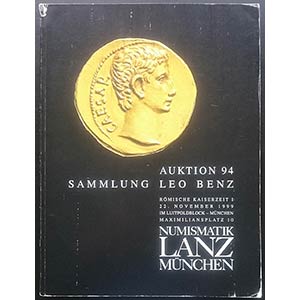 Lanz Numismatik. Auktion 94, Sammlung Leo ... 
