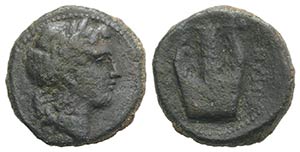 Sicily, Lilybaion, c. 2nd century BC. Æ ... 