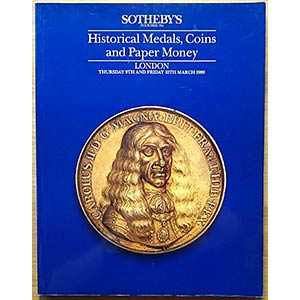 Sothebys, Historical Medals, Coins and ... 