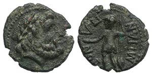Sicily, Panormos, 2nd century BC. Æ (17mm, ... 