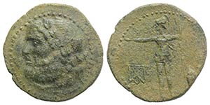 Sicily, Panormos, c. 2nd-1st century BC. Æ ... 