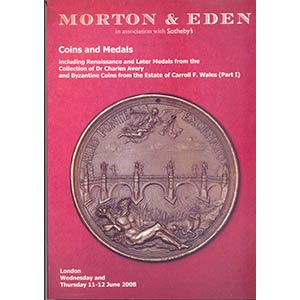 MORTON & EDEN. - Coins and medals. Coll. ... 