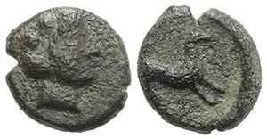 Sicily, Segesta, c. 390-380 BC. Æ (15mm, ... 