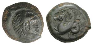 Sicily, Soloi, c. 406-397 BC. Æ Onkia ... 