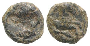 Sicily, Soloi, c. 406-397 BC. Æ (12mm, ... 