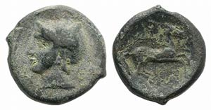 Sicily, Soloi, late 4th century BC. Æ ... 