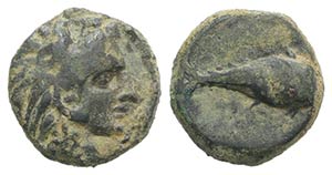 Sicily, Soloi, c. 330-260 BC. Æ (12mm, ... 