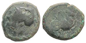 Sicily, Syracuse, c. 375-344 BC. Æ (20mm, ... 