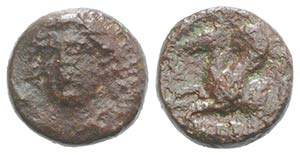 Sicily, Syracuse, 344-317 BC. Æ (11mm, ... 