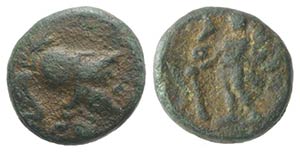 Southern Apulia, Uxentum, c. 150-125 BC. Æ ... 