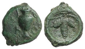 Korkyra, c. 400-338 BC. Æ (13mm, 2.21g, ... 