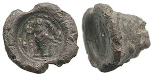 Roman PB Seal, c. 2nd-3rd century AD (19mm, ... 