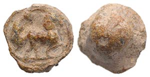 Roman PB Seal, c. 2nd-3rd century AD (11mm, ... 