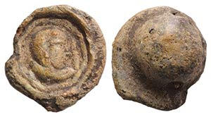 Roman PB Seal, c. 2nd-3rd century AD (16mm, ... 