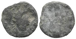 Gallienus ? (253-268). PB Tessera (19mm, ... 