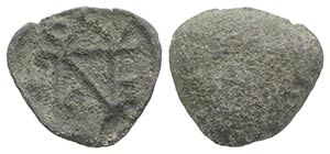 Roman PB Tessera, 4th-5th century AD (13mm, ... 