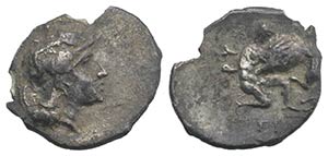 Southern Apulia, Rubi, c. 325-275 BC. AR ... 