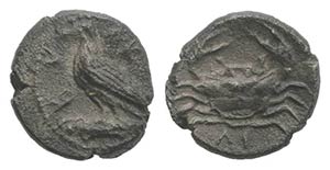 Sicily, Akragas, c. 450-440 BC. AR Litra ... 