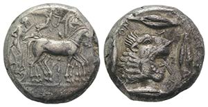 Sicily, Leontini, c. 476-466 BC. AR ... 
