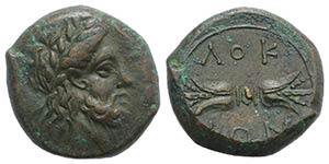 Bruttium, Lokri Epizephrioi, c. 300-268 BC. ... 