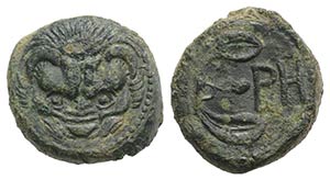 Bruttium, Rhegion, c. 425/0-415/0 BC. Æ ... 