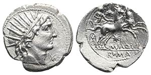 Man. Aquillius, Rome, 109-108 BC. AR ... 