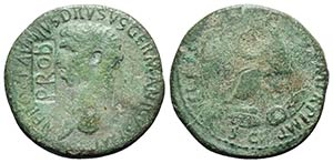 Nero Claudius Drusus (died 9 BC). Æ ... 