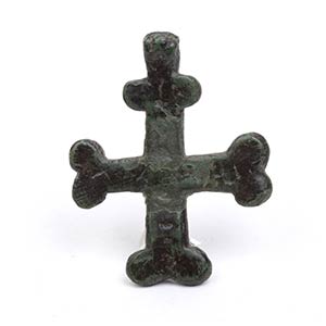 Croce bizantina in bronzo X – XII secolo ... 