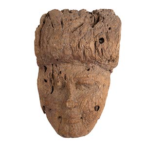 Grande maschera lignea di sarcofago Egitto, ... 