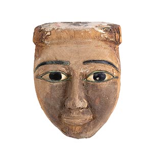 Grande maschera lignea di sarcofago Egitto, ... 