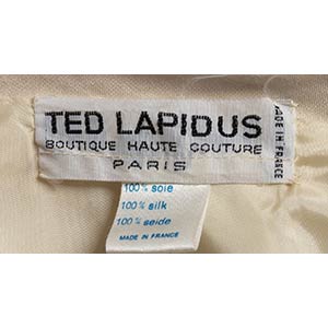 TED LAPIDUS BOUTIQUE HAUTE COUTURE ... 