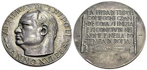 FASCISTE -  - Medaglia - 1938 A. XVI - XII° ... 